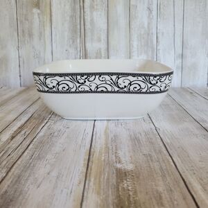 Ciroa Veluto Large Square  Soup Salad Serving Bowl 8 1/8"